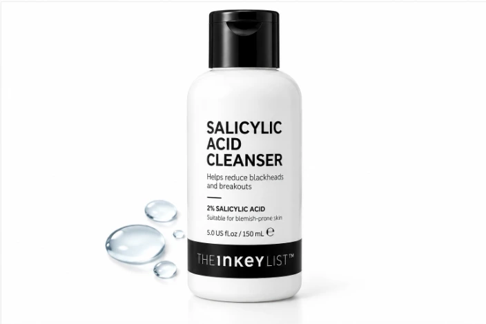 Best exfoliating face wash for oily skin and clogged pores – The INKEY List Salicylic Acid Cleanser