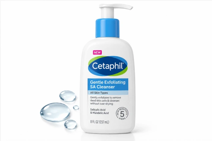 Best exfoliating face wash for sensitive skin – Cetaphil Gentle Exfoliating SA Cleanser