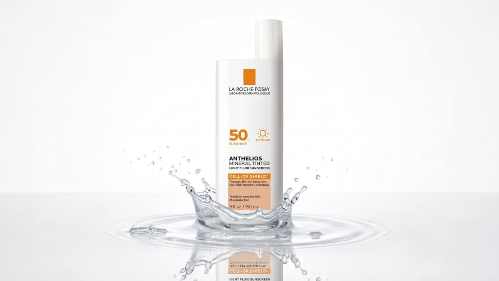 La Roche-Posay Mineral Tinted Sunscreen SPF 50 for acne-prone skin