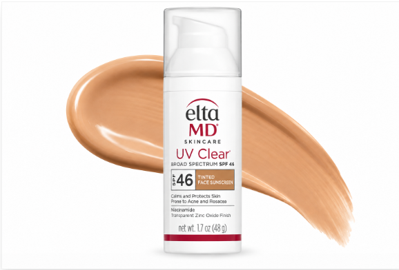 EltaMD UV Clear Tinted SPF 46 one of the best tinted sunscreens