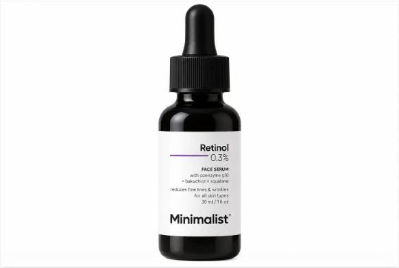 minimalist retinol 0.3 face serum for beginners