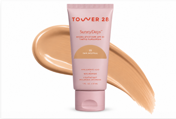 Tower 28 SunnyDays SPF 30 Tinted Sunscreen