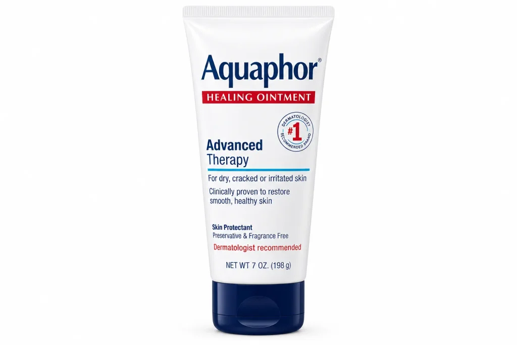 night ointment from skincare products for dry skin: Aquaphor Healing Ointment
