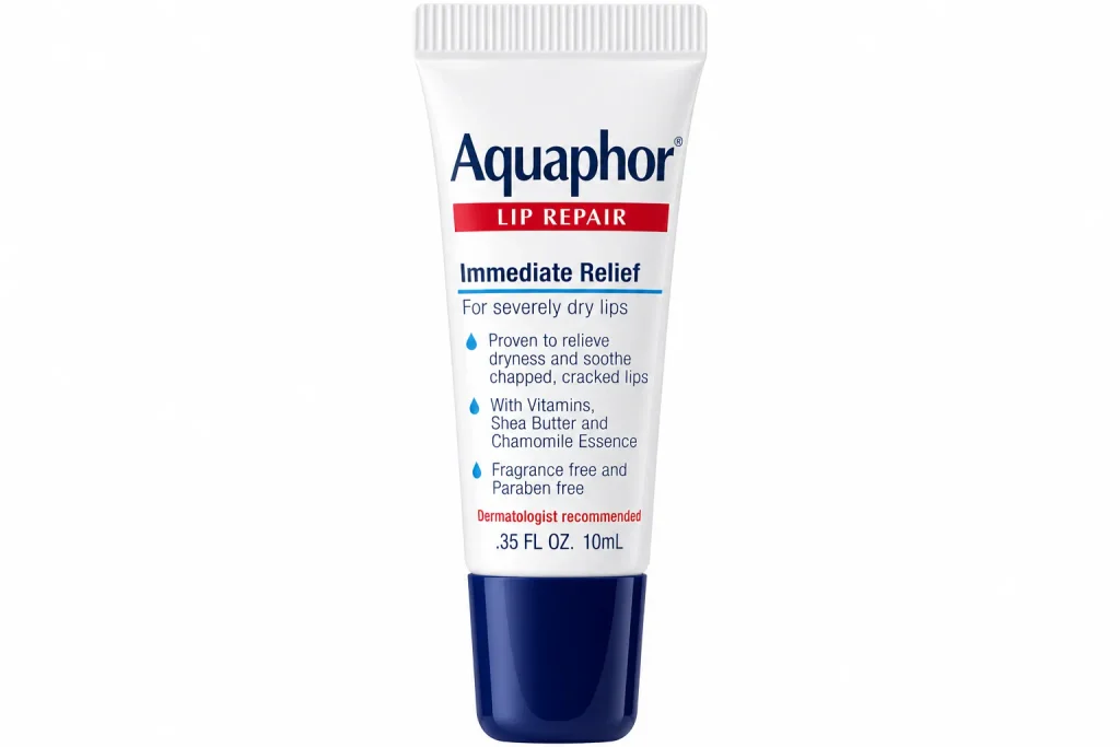 best lip balms for dry lips - Aquaphor Lip Repair Ointment