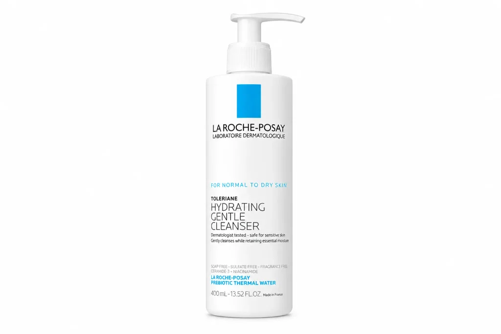 best face wash for dry skin La Roche-Posay Toleriane Hydrating Gentle Cleanser for sensitive skin