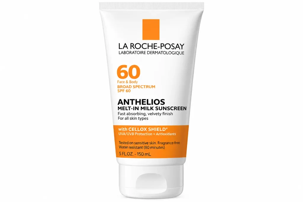 sunscreen in skincare products for dry skin: La Roche-Posay Anthelios Melt-in Milk SPF 60