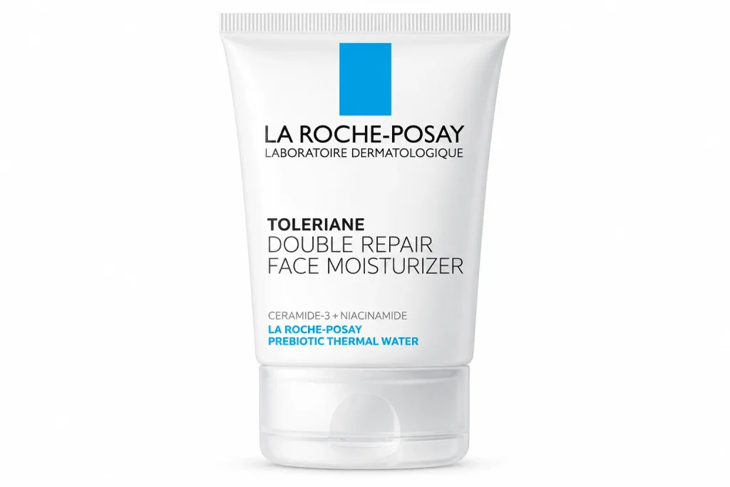 face moisturizer from the best skincare products for dry skin: La Roche-Posay Toleriane Double Repair