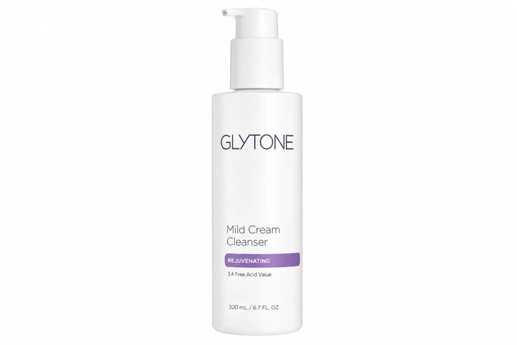 best glycolic acid cleanser for dry skin: Glytone Mild Cream Cleanser