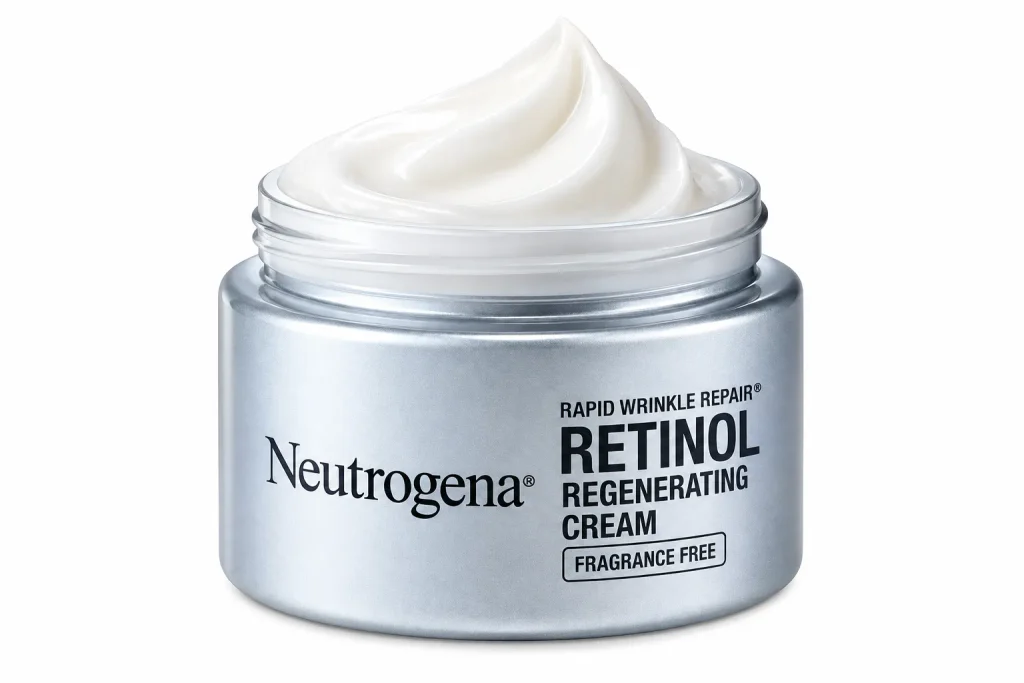 Neutrogena gentle retinol cream for dry skin and beginners