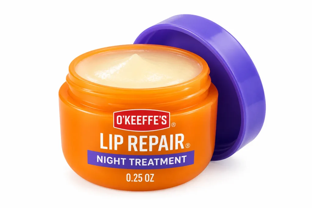 best lip balms for dry lips - O’Keeffe’s Lip Repair Night Treatment