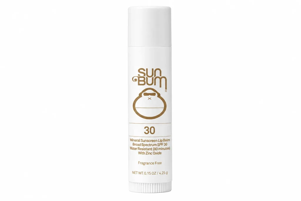 best hypoallergenic lip balm with SPF: Sun Bum Mineral SPF 30 Lip Balm